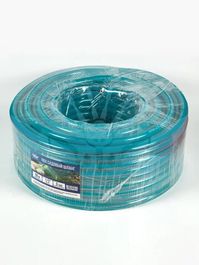 Садовый шланг 3 оплёточный ПВХ 50м 1/2" 13×16.6MM внутренний диаметр черно синий