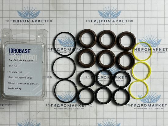 Комплект уплотнительных манжет Bertolini 18 мм TML ZX 1793