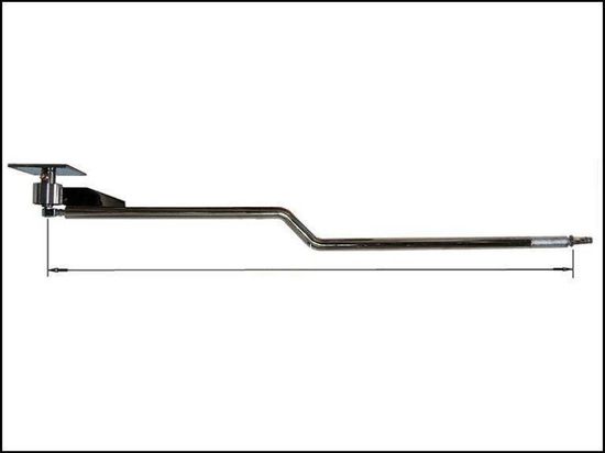 Поворотная консоль изогнутая 2000 мм