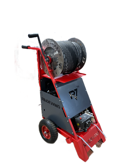 АВД мобильный RINDEVAND JE 15 литров 200 бар 5.5 кВт Версия Reel 50