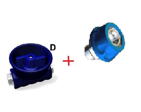Кран для пены, BPS вход 1/2 г. выход ARS 178