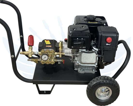 Бензиновая мойка Comet (350 Бар 15л/мин) мобильная с двойной защитой 2whFPBS GMG-20-350-15-CoLf2whFPBS