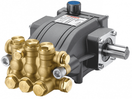 Трехплунжерный насос высокого давления Hawk NHD0612R. (6 л/мин 120бар)