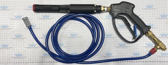 Пенный пистолет с дреннажем RL 26+  поворот. фит. SW6 вход 3/8 с LS12 300арт.30.1755.60