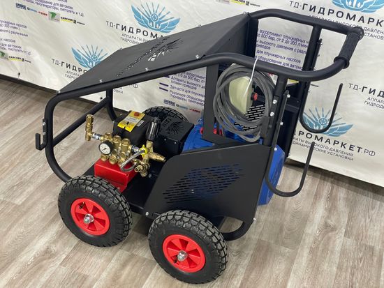 АВД GM Pump JD 15 л 250 бар 7,5 кВт Base 4 wheel small Full protect