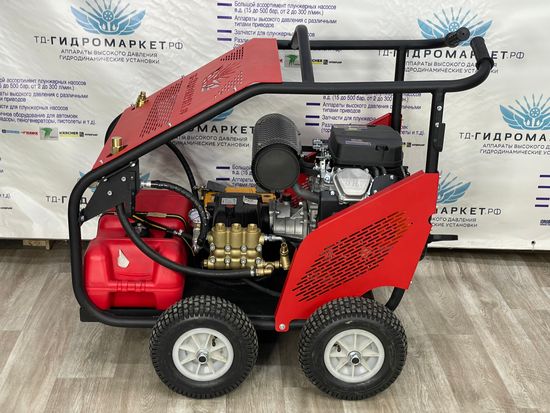 Гидродинамическая машина на бензиновом двигателе на базе Hawk( 500 Бар 17л/мин) GMG-31-500-17-HLc Base