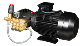 АВД 5,5 кВт 200 бар 15 литров промышленного класса JD типа Система тотал стоп/Электрика- без рамы