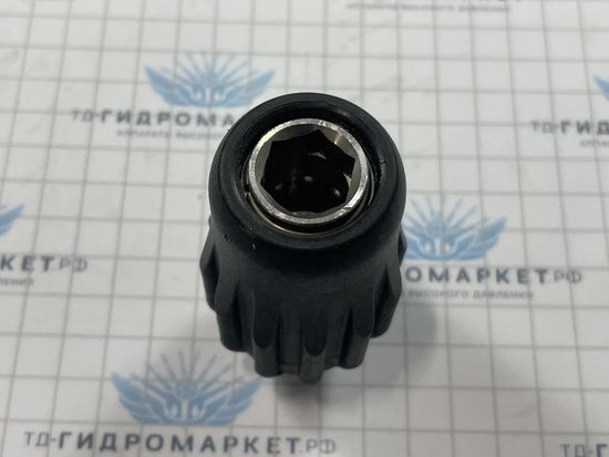 Быстросъемное соед  выход ¼ наружняя резьба (нерж.сталь, на себя)