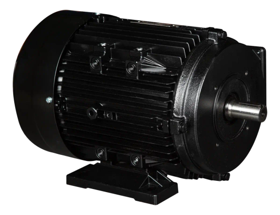 Эл/двиг H 132 7,5 Kw GM 1410 оборотов наружный вал 28мм - крепление 130 мм