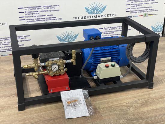 АВД Comet 210bar 1260 л/ч  Урал Электро 7.5 кВт Doble safe Bay Pass вер base