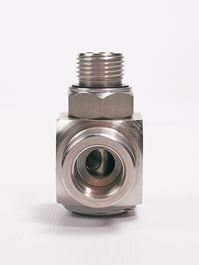 Поворотный фитинг угловой GM (нерж); 1/2"ш-1/2"г 400 бар