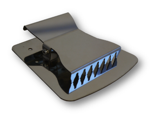 Держатель ковриков настенный нержавеющая сталь широкий(GA)